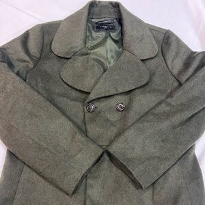 Short Talbots Peacock jacket.